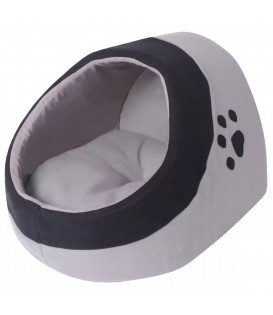 Cuccia per Gatti Grigio e Nero Taglia piccola