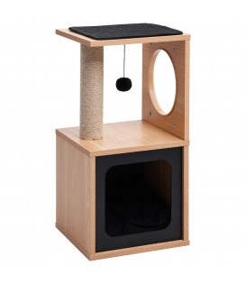 Albero per Gatti con Tappeto Tiragraffi in Sisal 60 cm