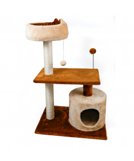 CAT TREE Brown & beige