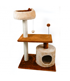 CAT TREE Brown & beige
