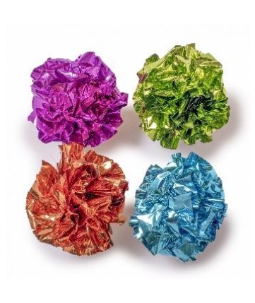 PALLINE CRINCKLE GATTO MAGIC PET 4 PZ. BOX DA 6 CONFEZIONI