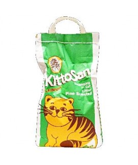 LETTIERA 5 KG. KITTOSAN AGGLOMERANTE PROFUMO PINO BOX DA 4 PEZZI