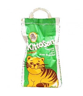LETTIERA 5 KG. KITTOSAN AGGLOMERANTE PROFUMO PINO BOX DA 4 PEZZI